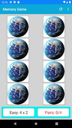 Memory Game - Screenshot 1