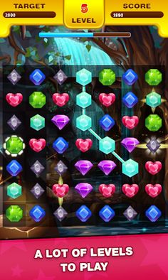 Jewel Madness - Match 3 Puzzle - Screenshot 1