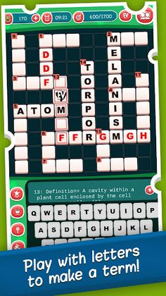 Biological Sciences Crossword  - Screenshot 2