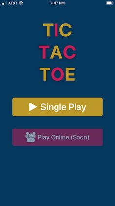Tic Tac Toe - Screenshot 1