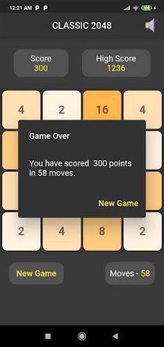 2048 puzzle - classic & free n - Screenshot 3