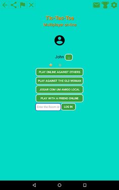 Tic Tac Toe Multiplayer online - Screenshot 2