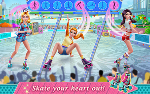Roller Skating Girls - Screenshot 2