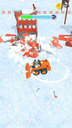 Growing Snowball 3D - Screenshot 4
