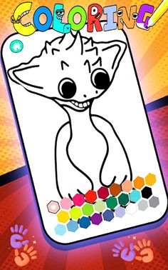 Garten Of BanBan 5 Coloring - Screenshot 1