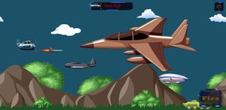 Retro Fighter Plane Shooting - Screenshot 1