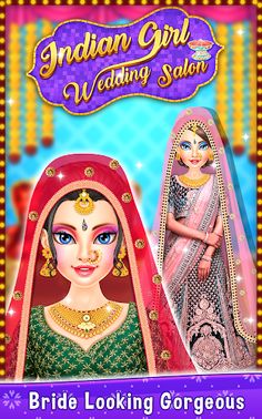 Indian Girl Wedding Salon Game - Screenshot 1