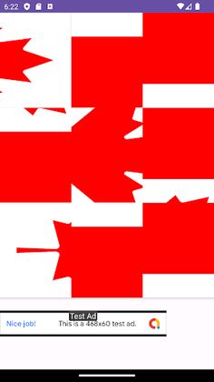 Canada Flag Puzzle - Screenshot 4