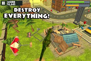 Jurassic Rampage: Smash City - Screenshot 2