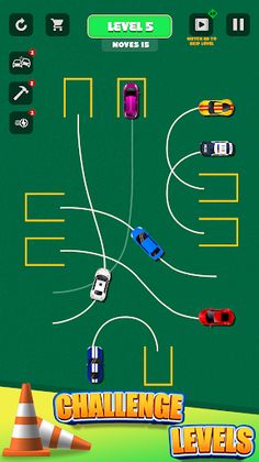 Parking order - traffic puzzle - Screenshot 4