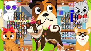 Pets Dogs Cats Kids Pop Match3 - Screenshot 2