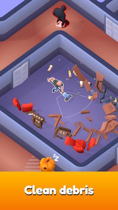 Creepy House Cleaner - Screenshot 2