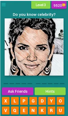 Red Carpet Celeb - Word Game - Screenshot 3