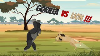 Hybrid Arena: Gorilla vs Lion - Screenshot 1