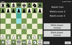 Chess with AI – A Project by J - Screenshot 3