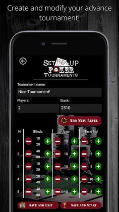 Poker Timer: Blind Tournament - Screenshot 3