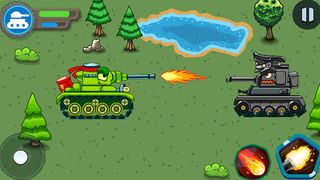 Tank battle: Tanks War 2D - Screenshot 1