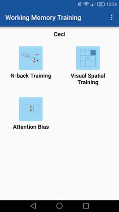 Working Memory Training - Screenshot 1