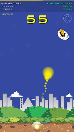 Flick Egg 2 - Shoot the bird - Screenshot 1