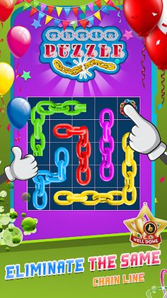Dot Knot Chain & Color Puzzle - Screenshot 4