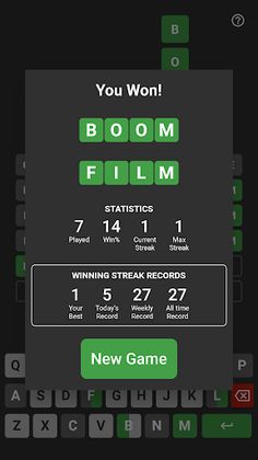 5 Letter Word Game - Screenshot 3