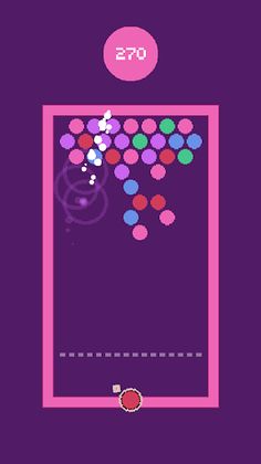 Minimal Bubble Shooter - Screenshot 2