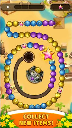 Zumba Jungle marble game - Screenshot 3