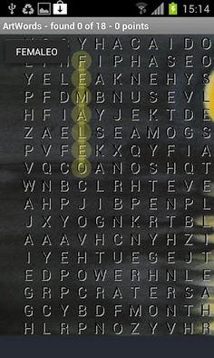 ArtWords word search - Screenshot 2