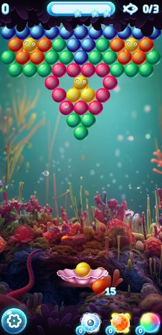 Deep Sea Bubble Shooter - Screenshot 4