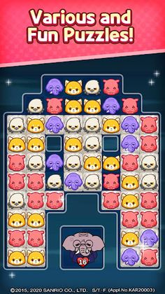 Aggretsuko :Sanrio Puzzle Game - Screenshot 4