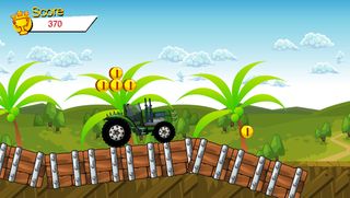 Hill Tractor Racing - Screenshot 1