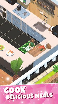 Restaurant Story: Decor & Cook - Screenshot 2
