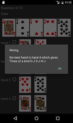 Poker Hands - Screenshot 4