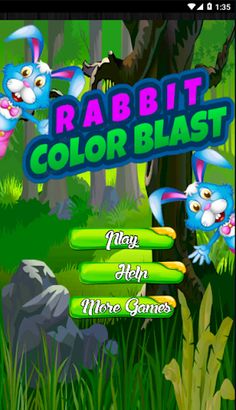 Rabbit Color Blast - Screenshot 1