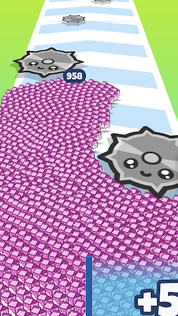 Food Run - Crowd Control Game - Screenshot 2