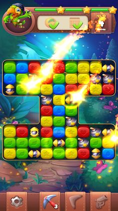 Blast Diamond Puzzle - Screenshot 1