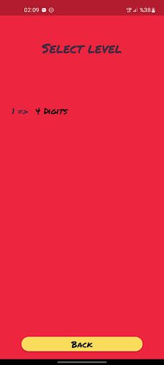 Bulls & Cows Game - Numbers - Screenshot 2