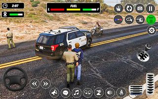 Police Car Chase Car Game 2023 - Screenshot 2