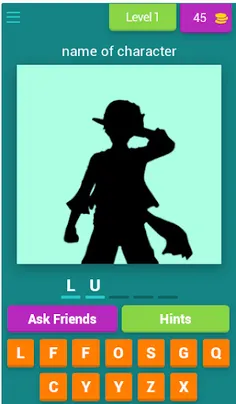 ONE Character Quiz - Screenshot 1