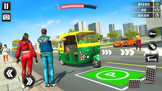 Tuk Tuk Car Racing - Screenshot 1