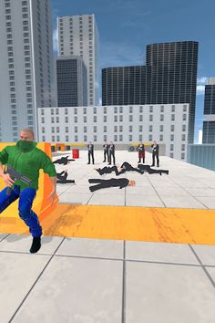 Roof Shootout 3D - Screenshot 4