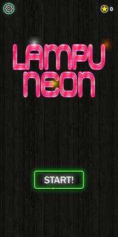 Lampu Neon : Line Puzzle Game - Screenshot 1