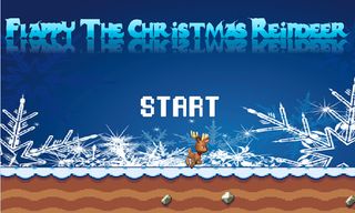 Flappy The Christmas Reindeer - Screenshot 1