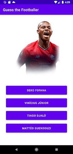 Guess The Footballer - Screenshot 1