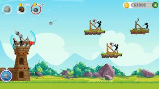 Stickman Catapult War - Screenshot 2