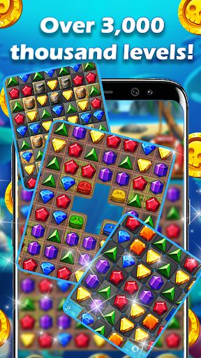 Jewels Pirate: Match 3 Puzzle - Screenshot 3