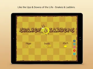 Snakes and Ladders - Dice Game - Screenshot 1
