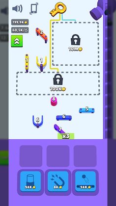 Idle Pin Ball – Merge Clicker - Screenshot 1