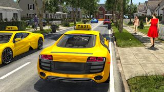 US Offroad BMW Taxi Car Games - Screenshot 1