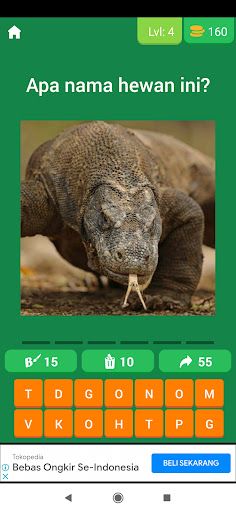 Tebak Gambar Hewan - Screenshot 3
